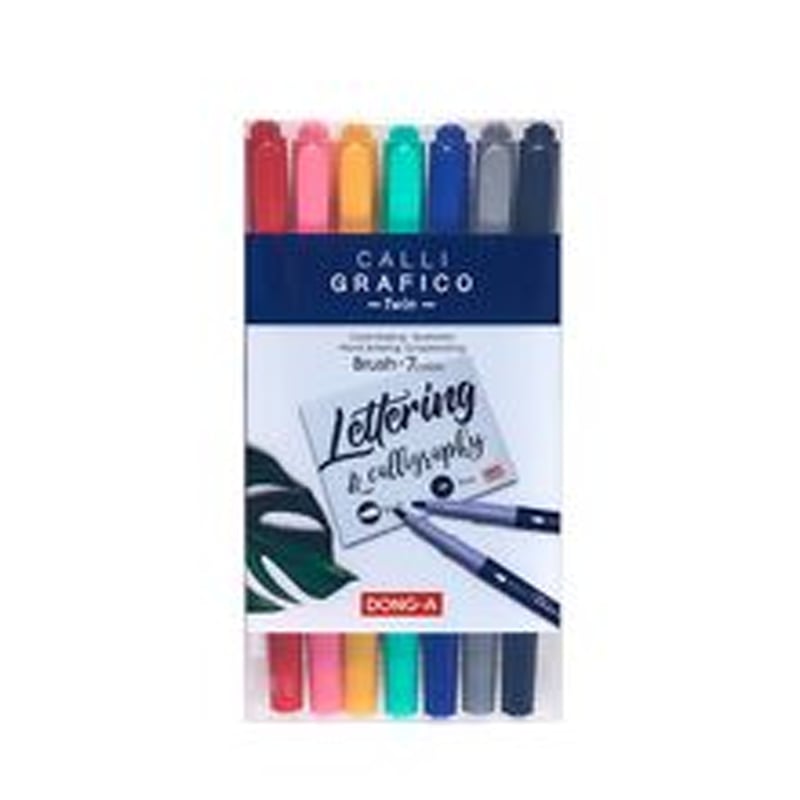 DONG-ADong-A Twin Calli Grafico Fırça Uç 7 li Set359234-12