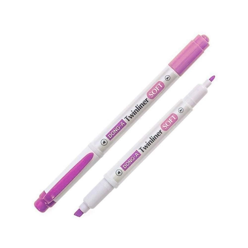 Dong-A Twinliner Soft Çift Uçlu Fosforlu Kalem
