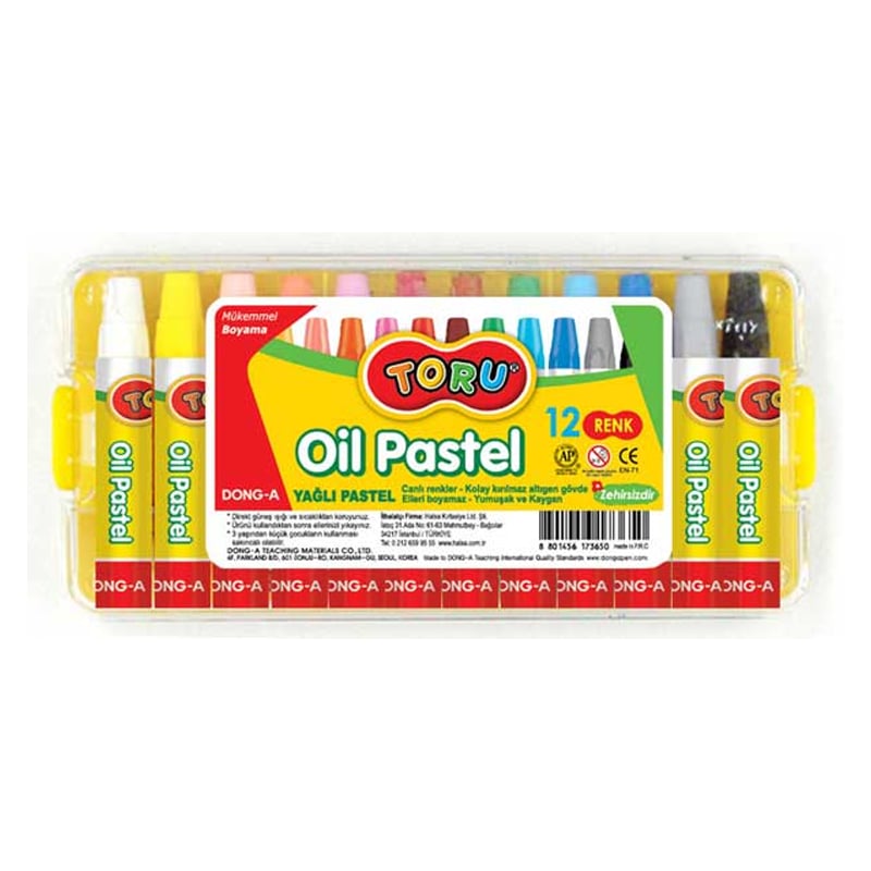 MarkasızDonga Toru Yağlı Pastel Boya 12 li350264