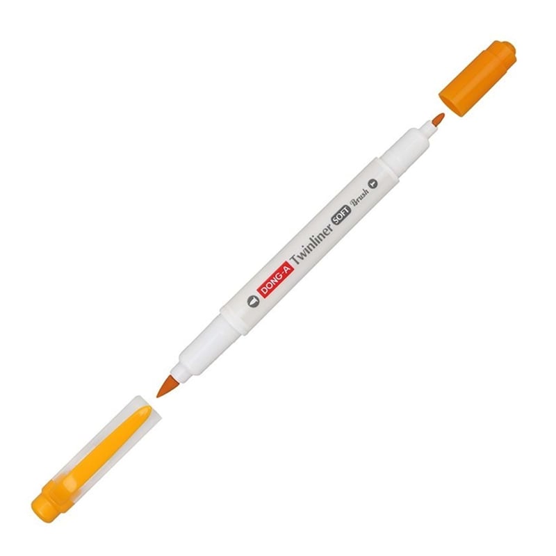 MarkasızDonga Twinliner Soft Brush Fırça Uçlu İşaretleme KalemiY00044589