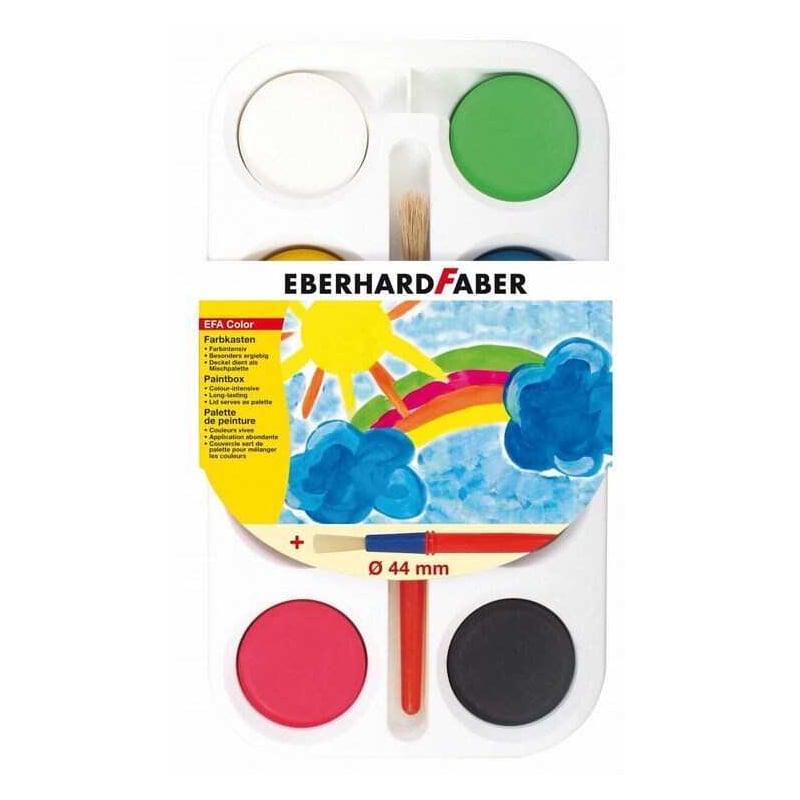 Eberhardfaber Eberhard Faber Efa Color Jumbo Suluboya 8 Renk x 44mm349857