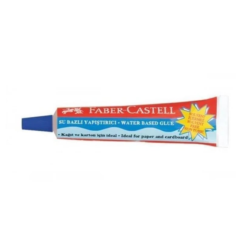 FABER-CASTELLF.Castell Su Bazlı Sıvı Yapıştırıcı 7gr, 50'li (Solvent içermez)285854