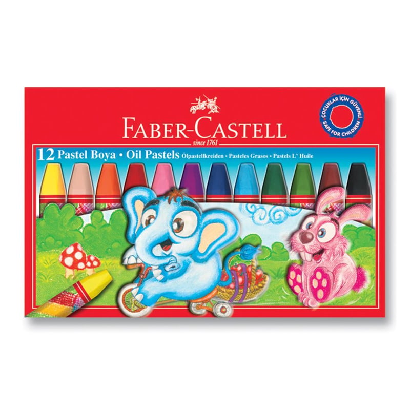 FABER-CASTELLFABER 12 RENK PASTEL BOYAADEL.5282125312
