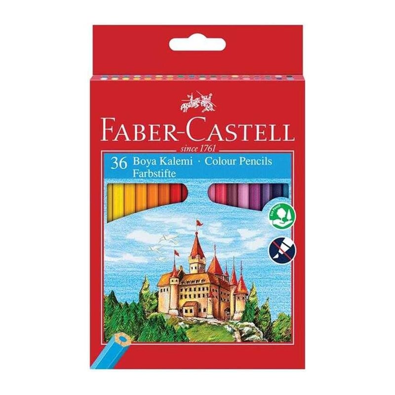 FABER-CASTELLFaber 36 Renk Kuru Boya Kalemi 51710000108681241387130