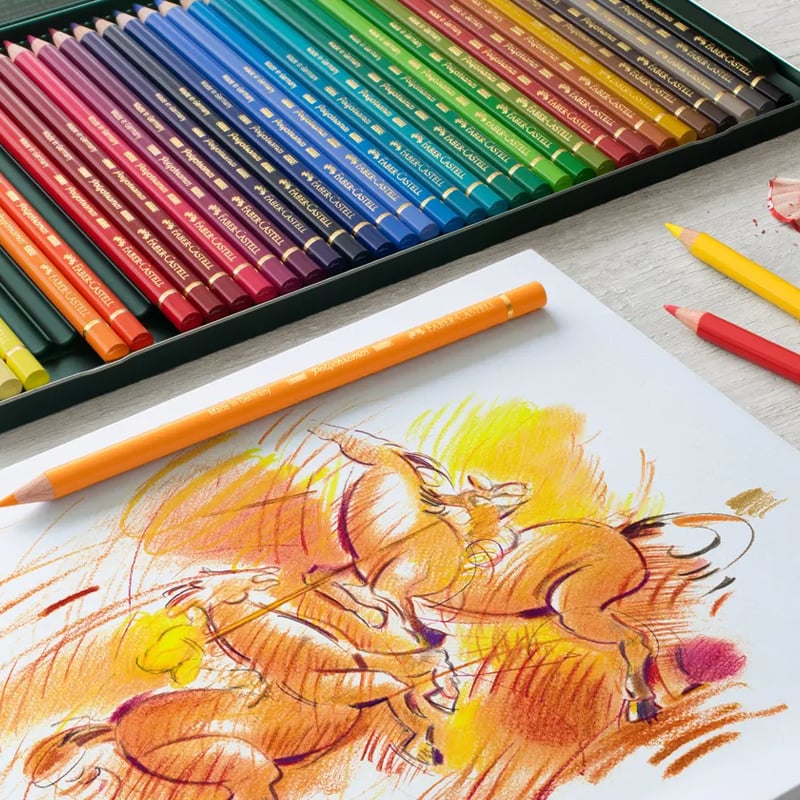 FABER-CASTELLFABER-CASTELL 36 renk Polychromos Kuru Boya Yeşil Seri258783