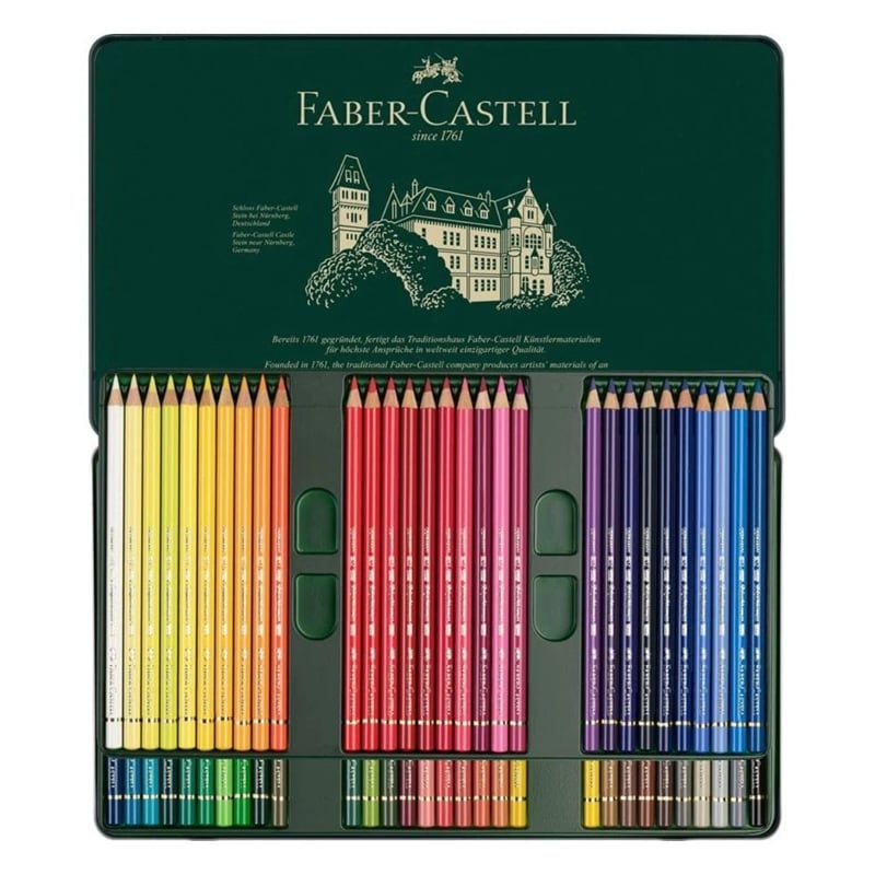FABER-CASTELLFABER-CASTELL 60 Renk Polychromos Kuru Boya Yeşil Seri286597
