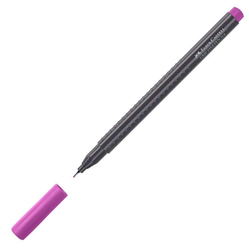 MarkasızFaber Castell Grip Finepen 1516 0.4 mm Açık Mor85746-011