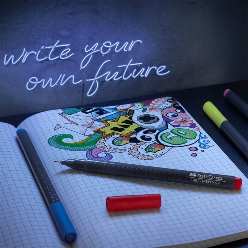 FABER-CASTELLFABER-CASTELL GRİP FİNEPEN 5 Lİ KUTU KARIŞIK RENK4005401516040
