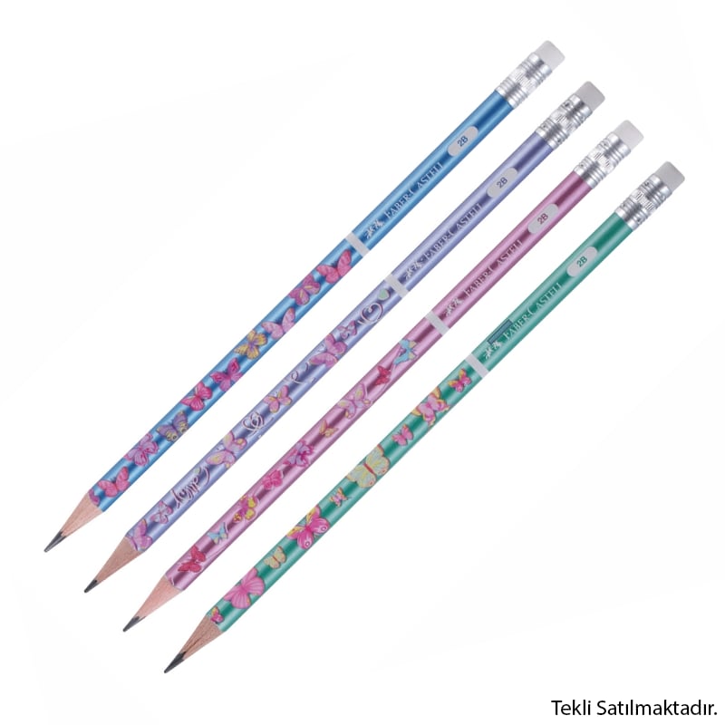 FABER-CASTELLFABER CASTELL KELEBEKLİ SİLGİLİ KURŞUN KALEM8681241422800