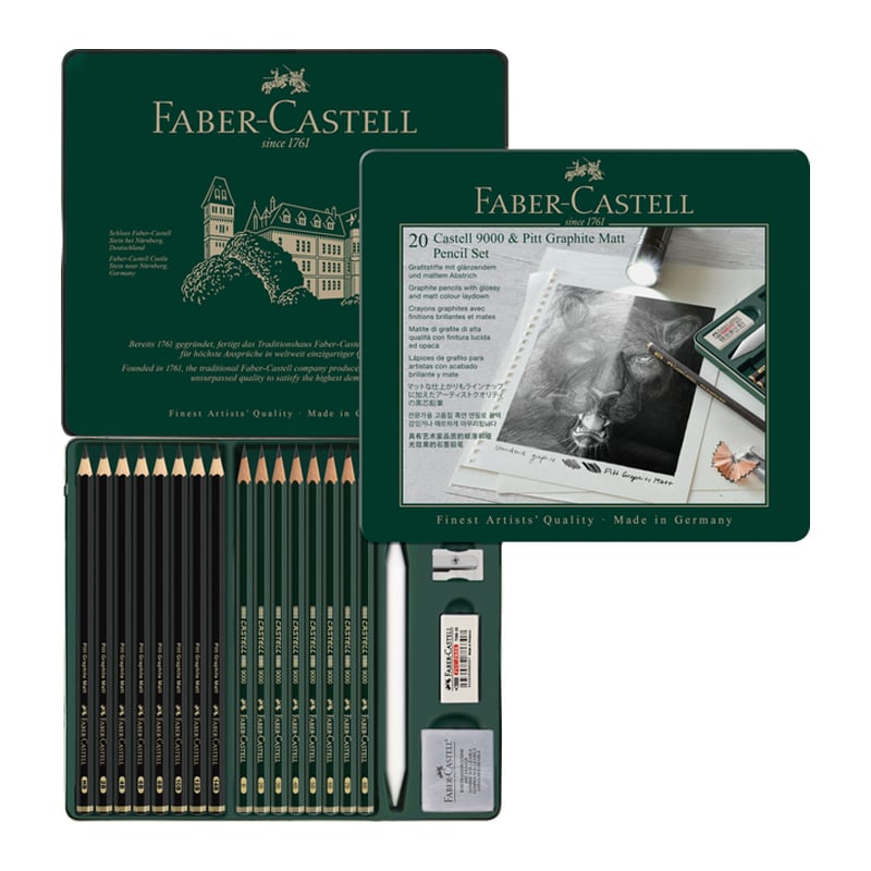 FABER-CASTELLFaber-Castell Pitt Graphite Matt Dereceli K Set 204005401152248 