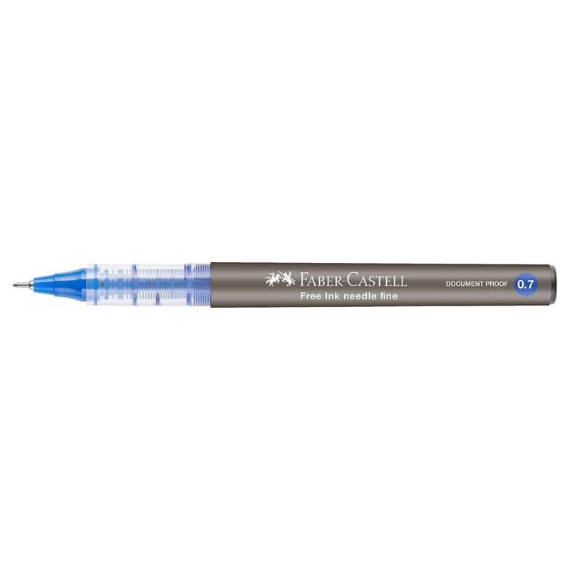 FABER-CASTELLFABER FREE INK NEEDLE 07 ROLLER KALEM MAVİ4005403482510