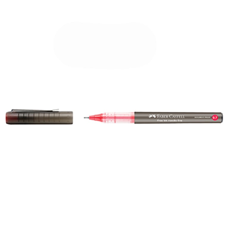 FABER-CASTELLFABER FREE INK NEEDLE 07 ROLLER KALEM KIRMIZI4005403482213