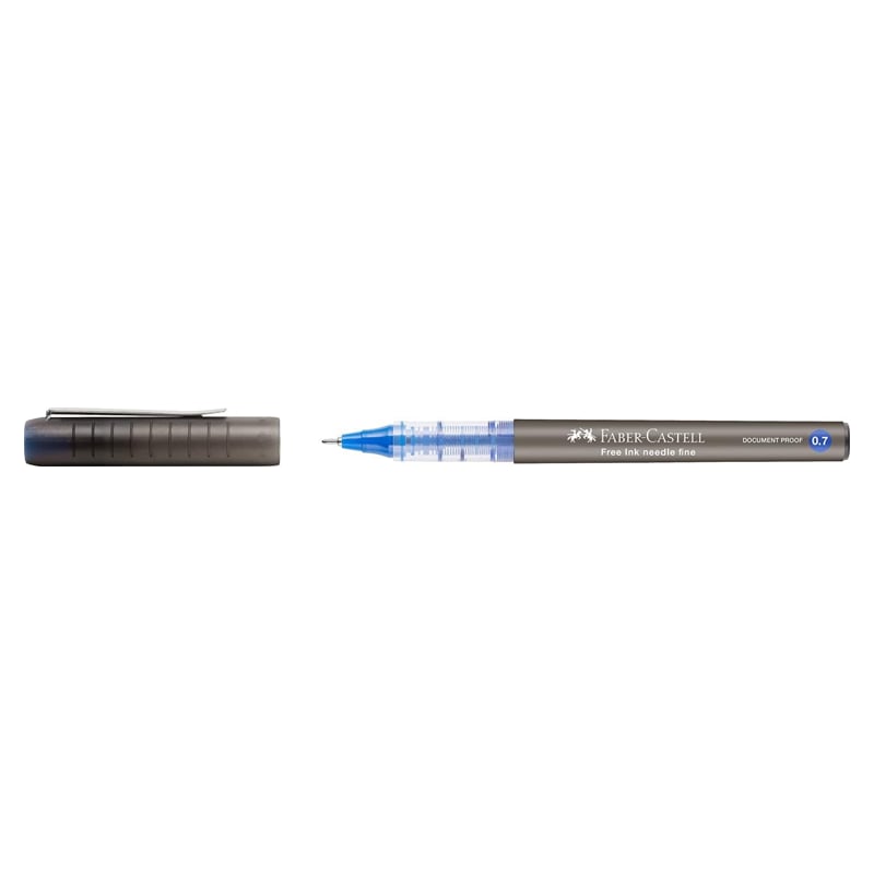 FABER-CASTELLFABER FREE INK NEEDLE 07 ROLLER KALEM MAVİ4005403482510