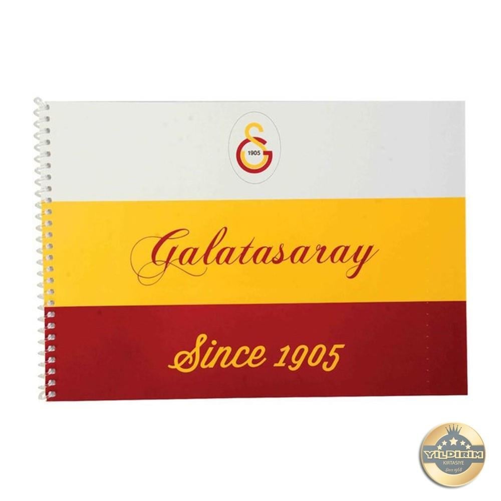 Galatasaray 17X24Cm Resim Defteri 15 Yaprak