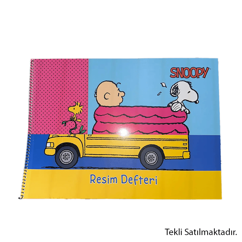 GIPTAGIPTA RESİM DEFTERİ 25x35 15YP SNOOPY8697236163856