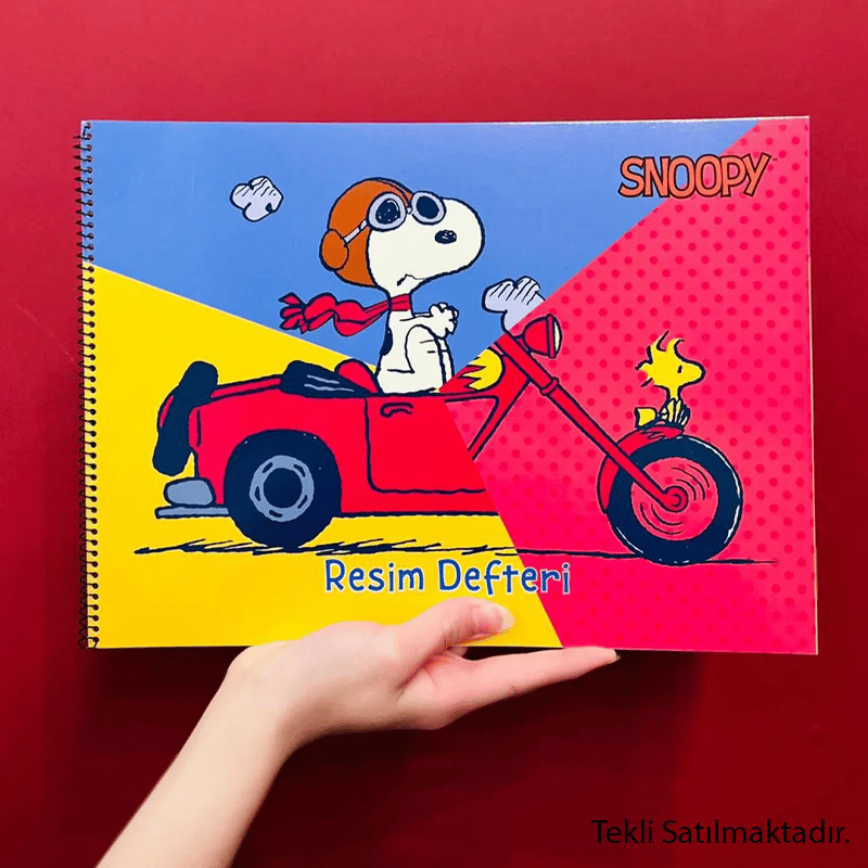 GIPTAGIPTA RESİM DEFTERİ 25x35 15YP SNOOPY8697236163856