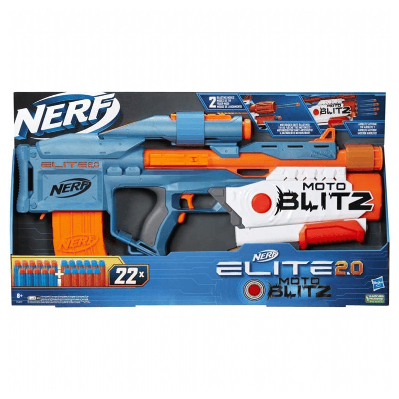 HASBROHasbro Nerf Elıte 2.0 F5872 Motoblıtz Cs 10-4Yıldırım