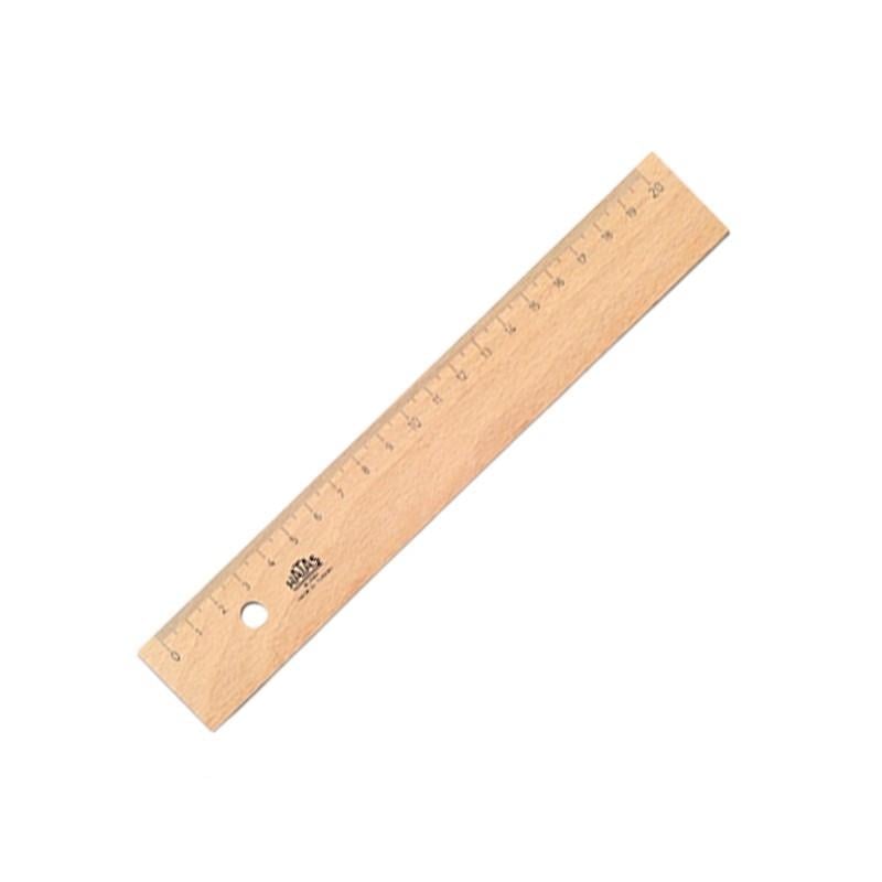 Hatas 20 cm Tahta Cetvel