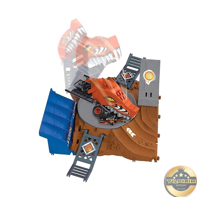 Mattel Hot Wheels Monster Trucks Arenada Yarı Final Setleri Tiger Shark194735136605