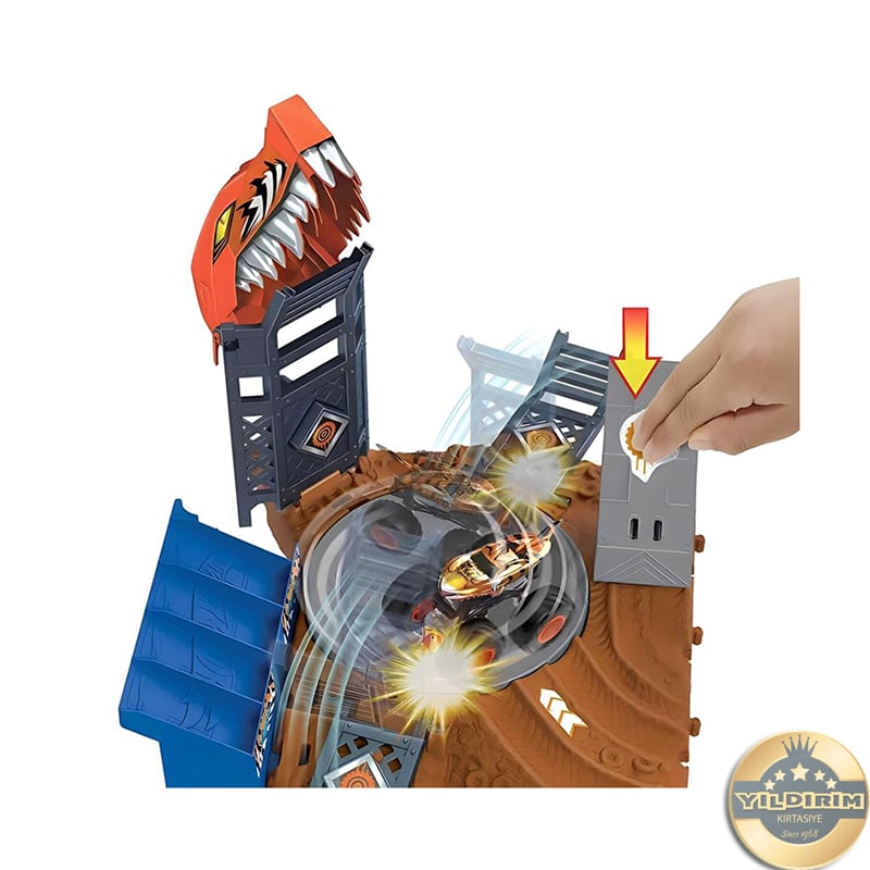 Mattel Hot Wheels Monster Trucks Arenada Yarı Final Setleri Tiger Shark194735136605