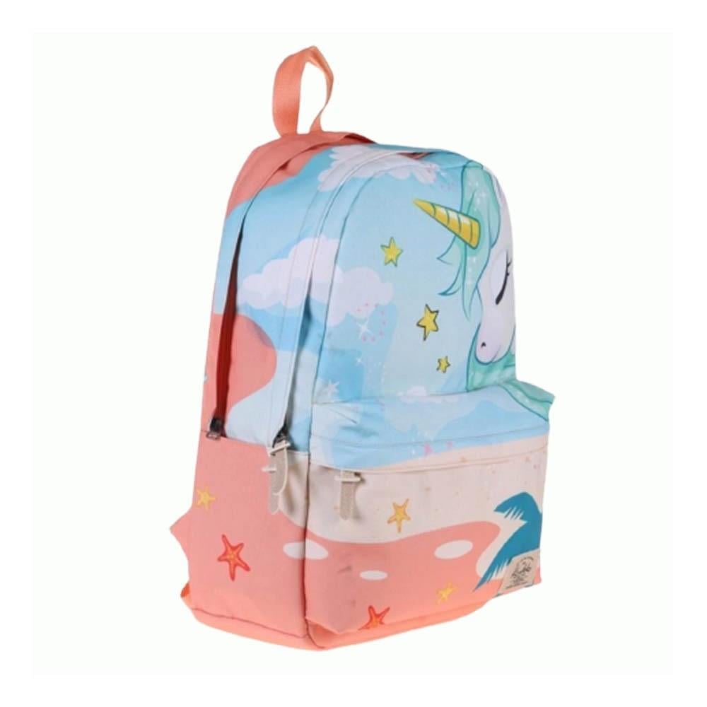 Kaukko Layer Summer Unicorn Okul Çantası