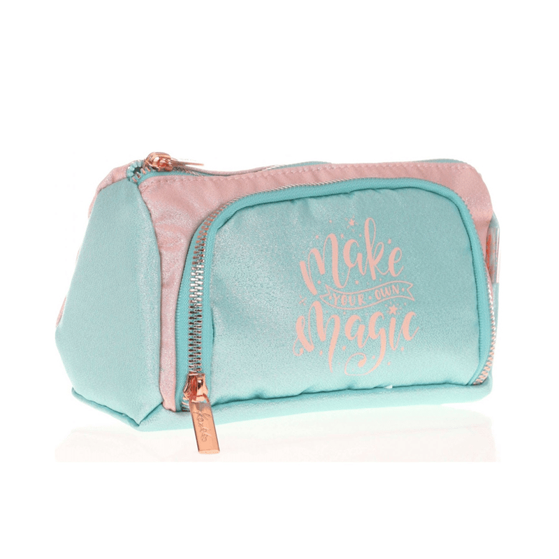 ...KAUKKO SPARKLE PLUMP KALEM ÇANTASI (DUBLE MINT)8682232025277