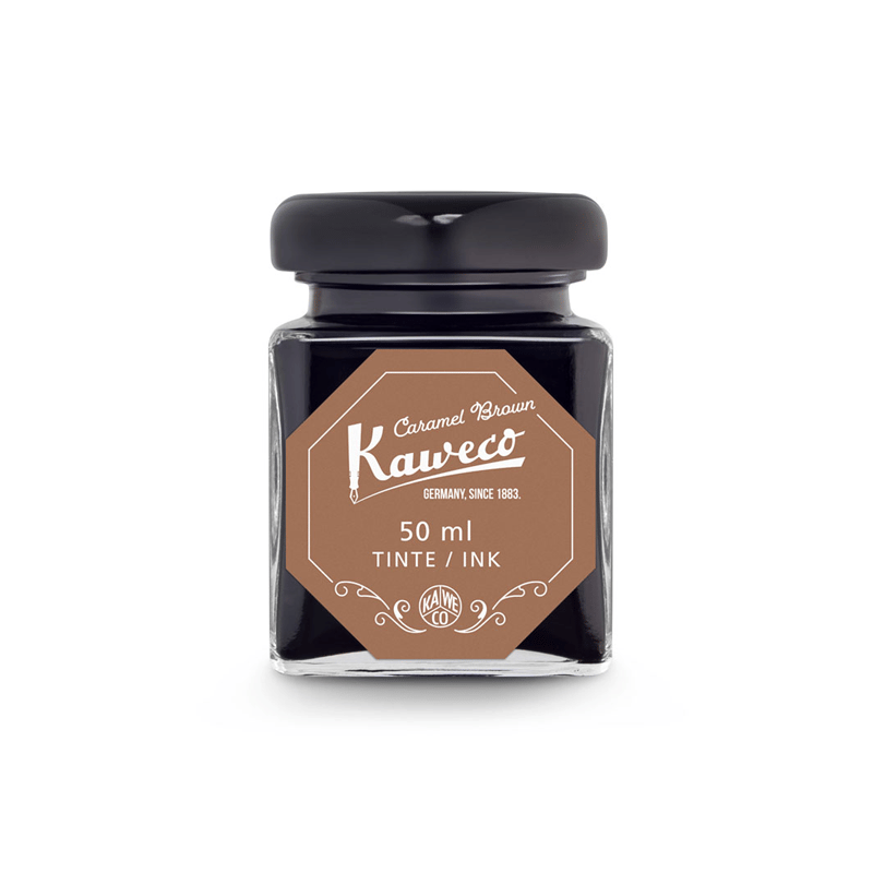 KAWECOKAWECO 10002190 DOLMA KALEM MÜREKKEBİ KARAMEL KAHVE 50 ML ŞİŞE4250278625702