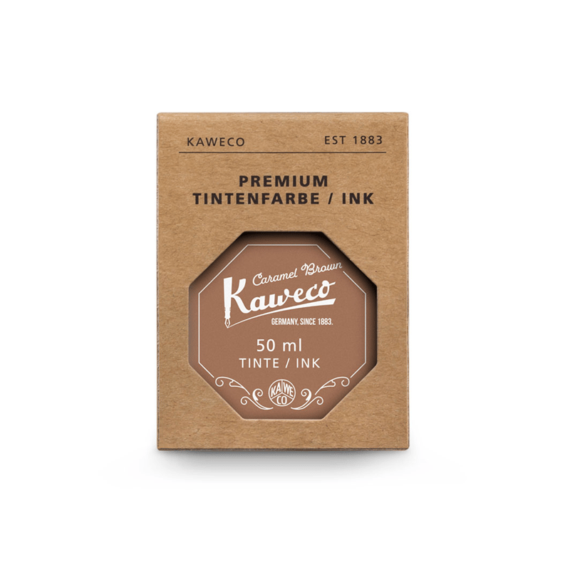 KAWECOKAWECO 10002190 DOLMA KALEM MÜREKKEBİ KARAMEL KAHVE 50 ML ŞİŞE4250278625702