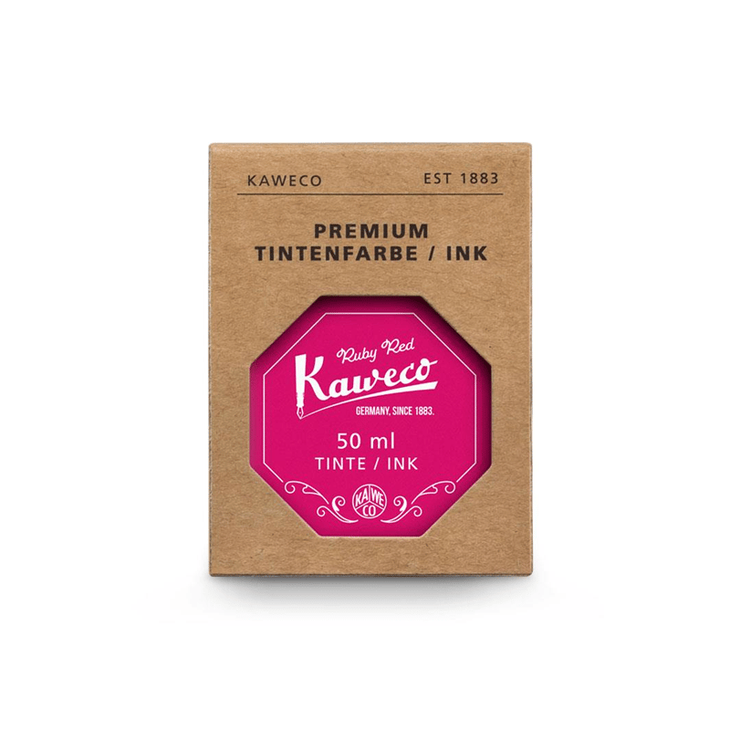 KAWECOKAWECO 10002197 DOLMA KALEM MÜREKKEBİ KIRMIZI 50 ML ŞİŞE4250278625771