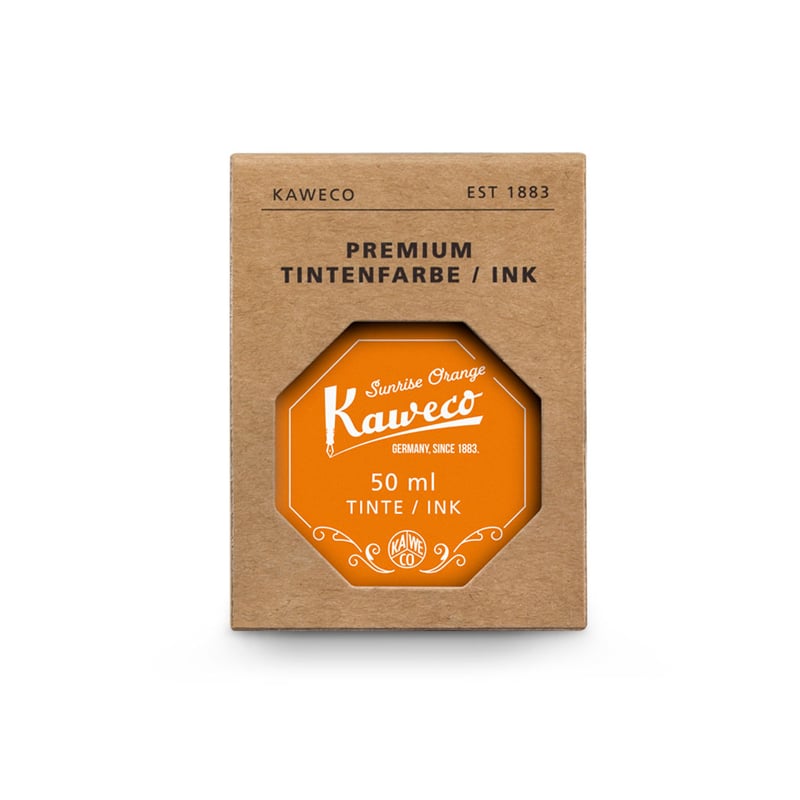 KAWECOKAWECO 10002199 DOLMA KALEM MÜREKKEBİ TURUNCU 50 ML ŞİŞE4250278625795