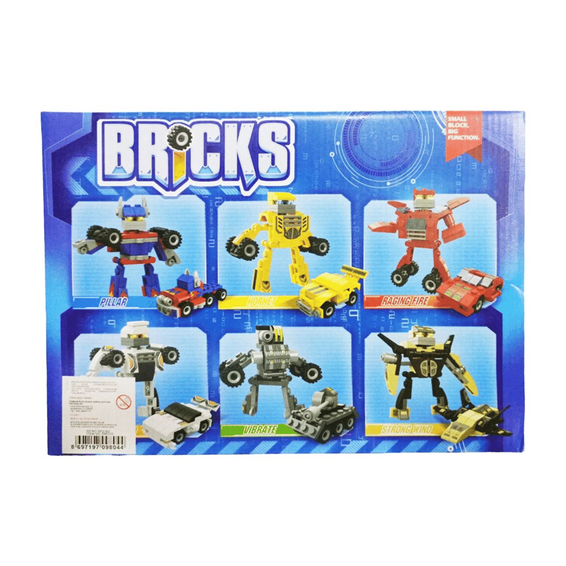 KIZILKAYA OYUNC.KZL-SM310 LEGO TRANSFORMERS 342 PARCA 36KZL-SM310