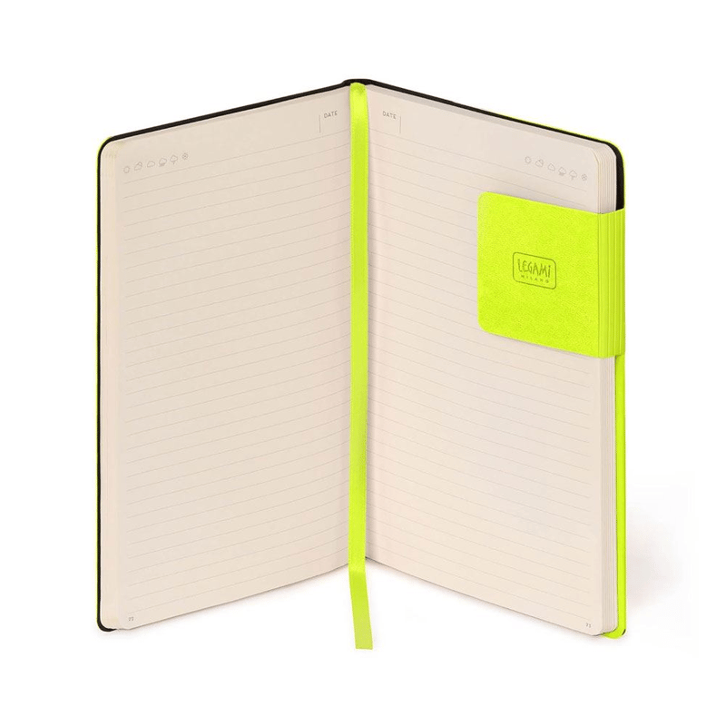 LEGAMİLegami Çizgili Defter Orta Chartreuse 210x130mm8052694029371