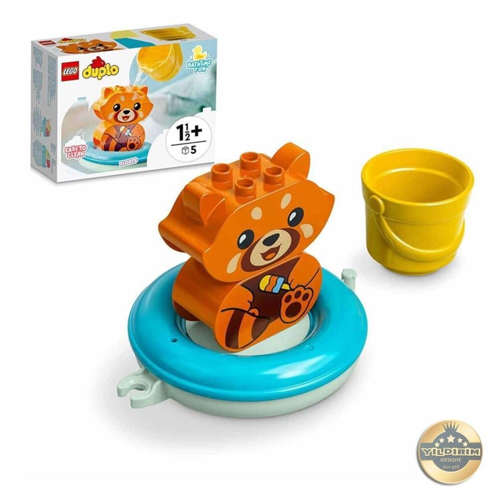 LEGO DUPLO İlk Banyo Zamanı Eğlencesi: Yüzen Kırmızı Panda 10964