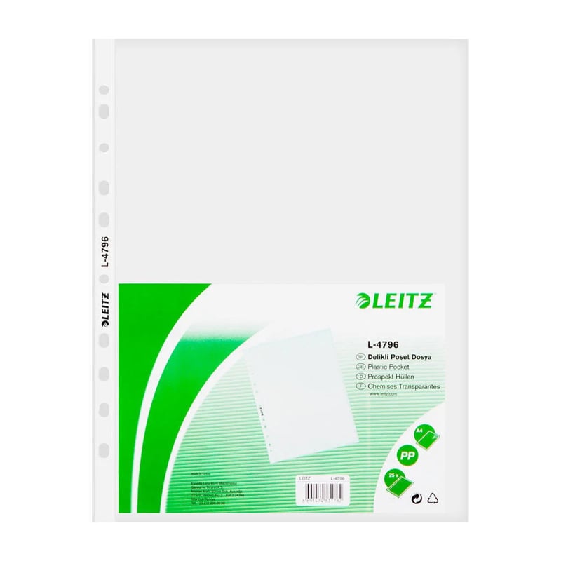 MarkasızLeitz Poşet Dosya Buzlu A4 100 lü2086