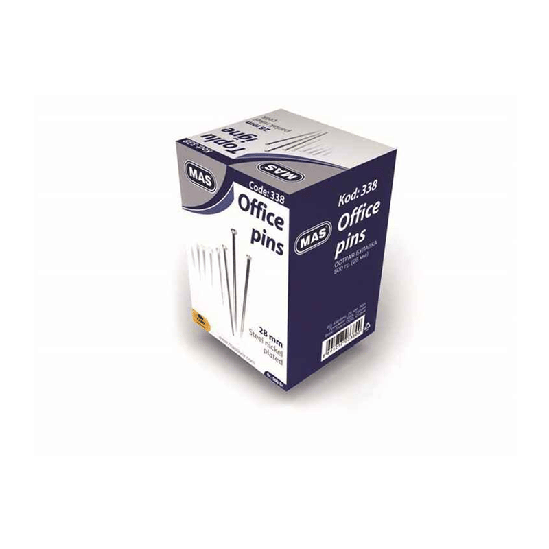 MASMAS 338 TOPLUİĞNE 500 GR (NİKELLİ)28 MM264272