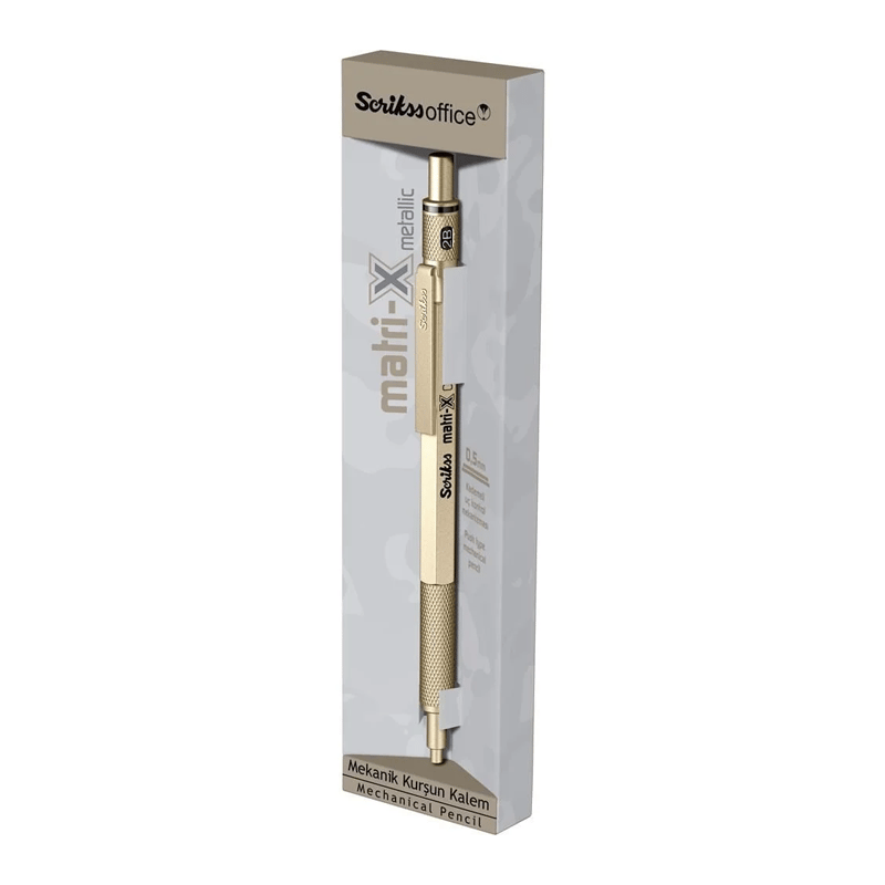 SCRIKSSMATRİX 0.7MM VERSATİK METALİK ALTIN8690187395482