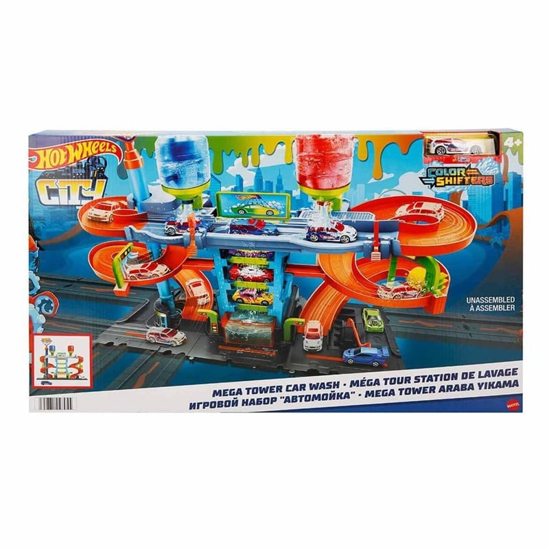 MATTELMATTEL HDP05 HOT WHEELS ® MEGA ARABA YIKAMA KULESİ194735028955
