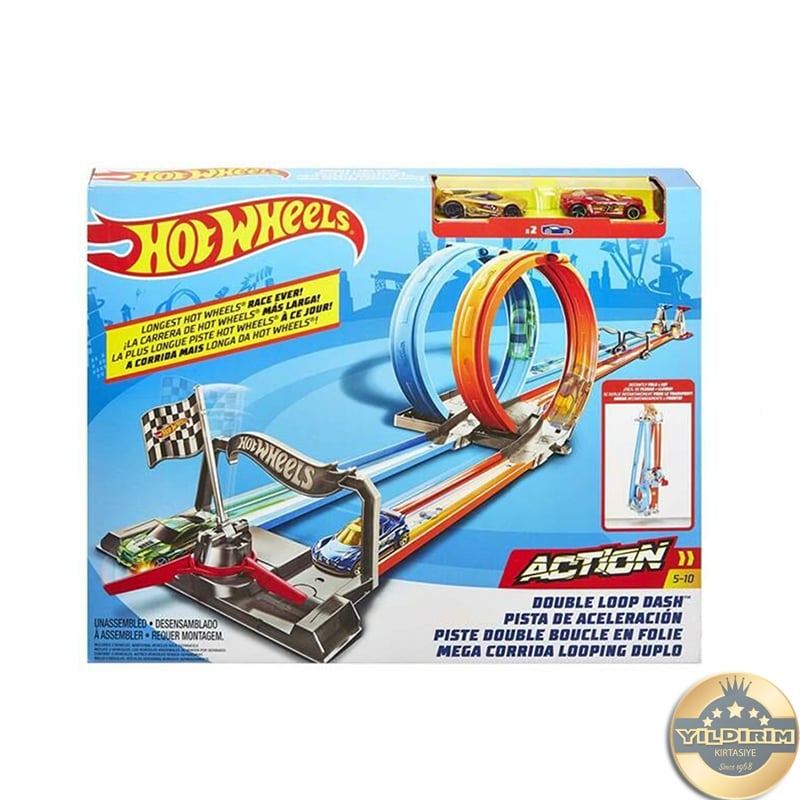 Mattel Mattel Hot Wheels GFH85 Çift Çemberde Depar Pist Seti887961762617