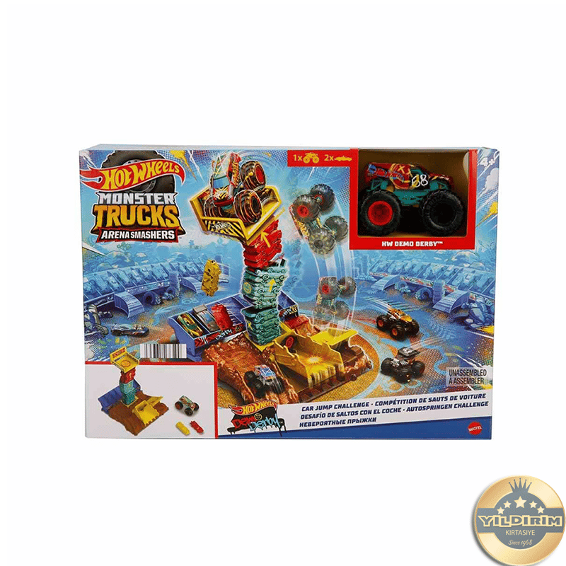 Mattel Mattel Hot Wheels HNB92 Monster Trucks Arena Final Set194735136599