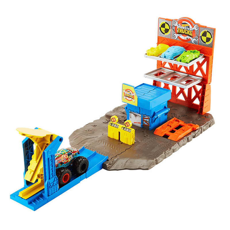 MATTELMATTEL HOT WHEELS MONSTER TRUCKS HDB12 PATLAMA ISTAS.OYUN SET194735036066