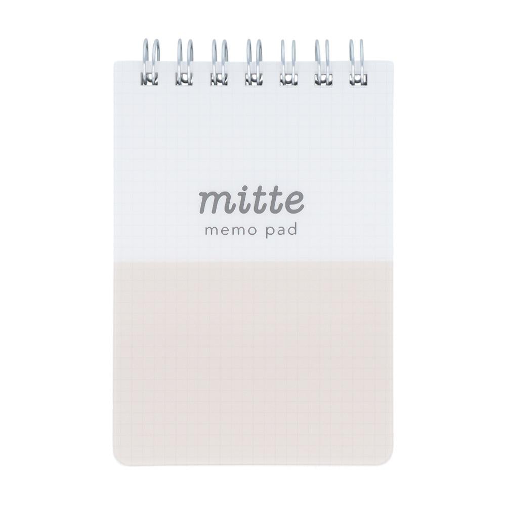 Sun-StarMitte Spiralli 7,5x11,7 Cm Kareli Defter Bej4901770740836