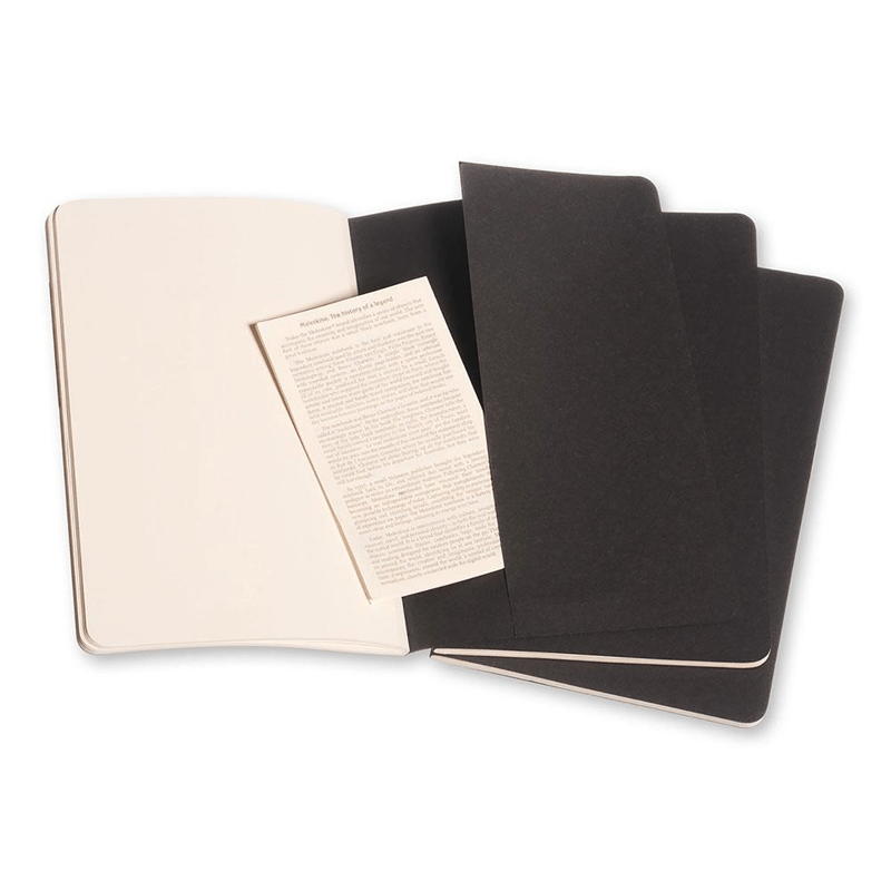 MOLESKINEMoleskıne Cahıer Large Plain Notebook Black (Düz 3'Lü Paket Siyah)96407