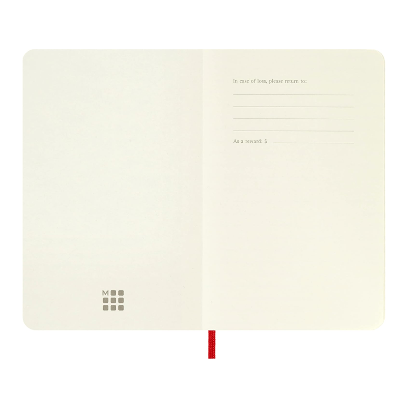 MOLESKINEMOLESKINE DEFTER YUMUSAK KAPAK CEP BOY DUZ KIRMIZI315029