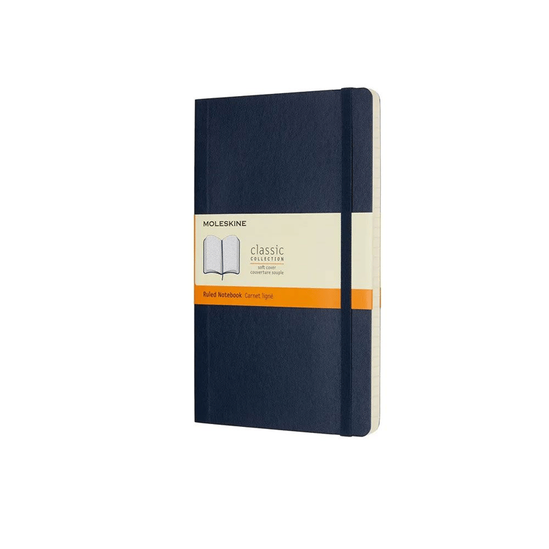 MOLESKINEMoleskıne Defter Yumusak Kapak L Boy Cızgılı Lacıvert315033