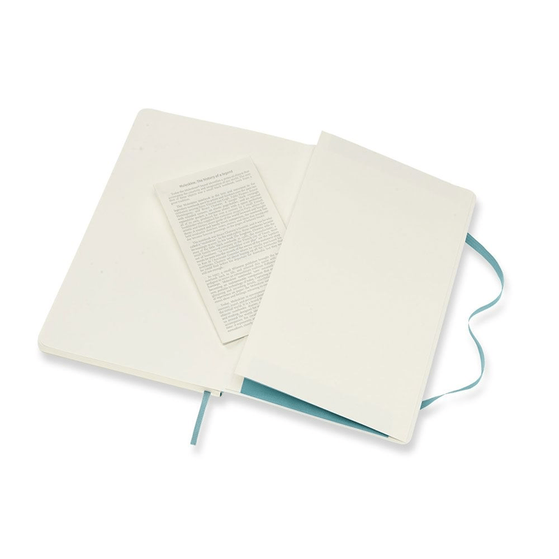 MOLESKINEMoleskıne Defter Yumusak Kapak L Boy Cızgılı Yenı Mavı344813
