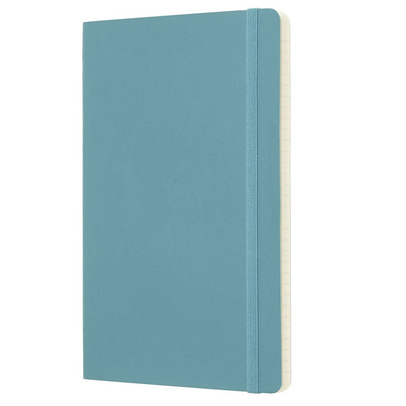 MOLESKINEMoleskıne Defter Yumusak Kapak L Boy Cızgılı Yenı Mavı344813