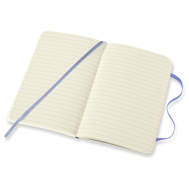 MOLESKINEMoleskine Klasik Defter | Yumuşak Kapak | Cep (3,5 × 5,5 inç) | Çizgili/Çizgili Ortanca Mavisi192 Sf8056420850918