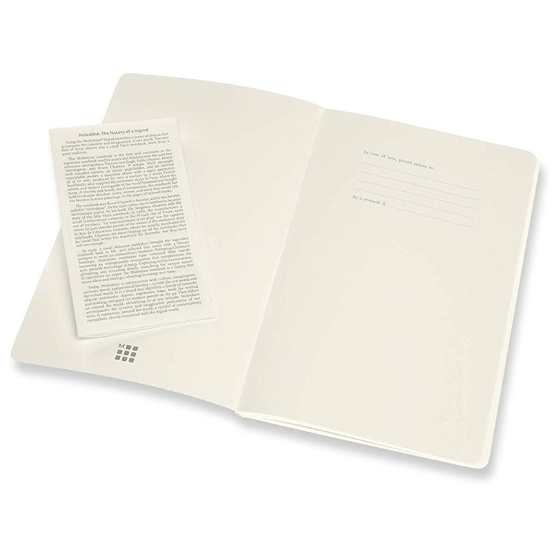 MOLESKINEMoleskine Volant Günlük, Yumuşak Kapak, Büyük (5
