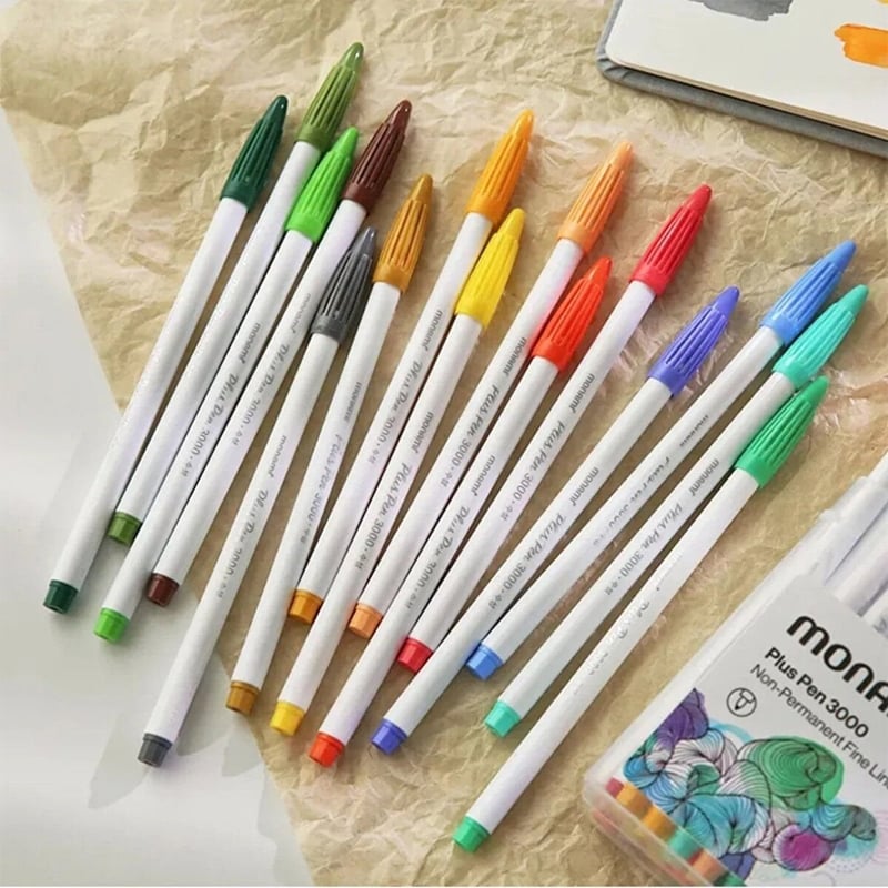 MONAMİMONAMİ PLUS PEN 3000 KALEM 24 LÜ SET8801067743594 