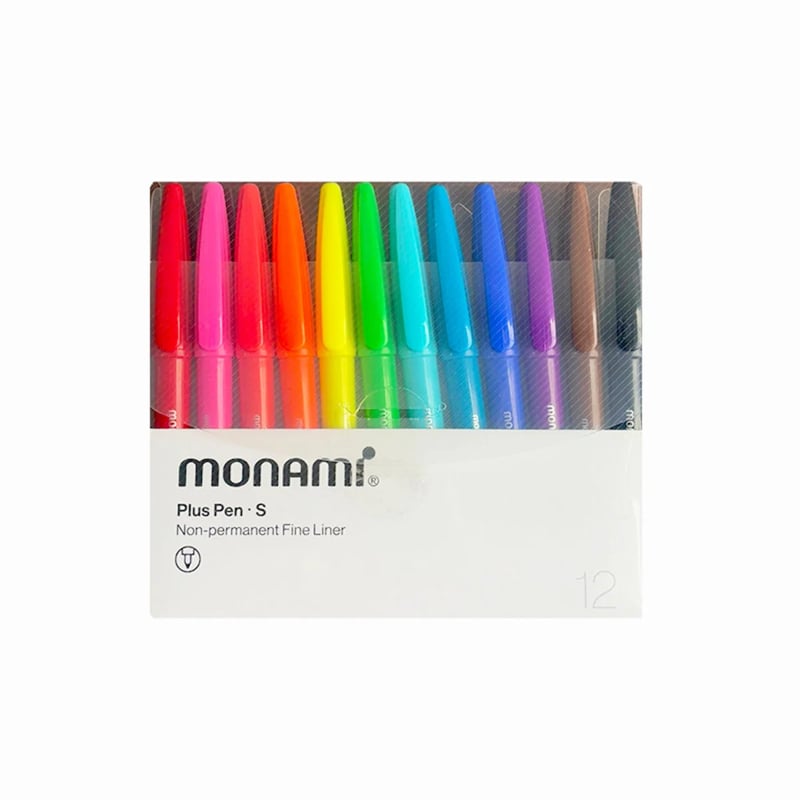MONAMİMONAMİ PLUS PEN S FİNELİNER 12 Lİ SET8801067434812